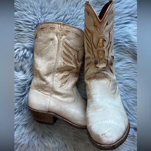 Vintage Acme Pee Wee Boots Cowboy Cowgirl Western